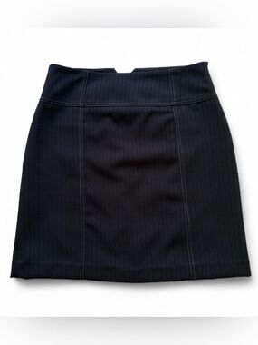 San Francisco pin stripe mini skirt